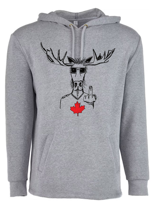 Grey Canada's Moose - Finger