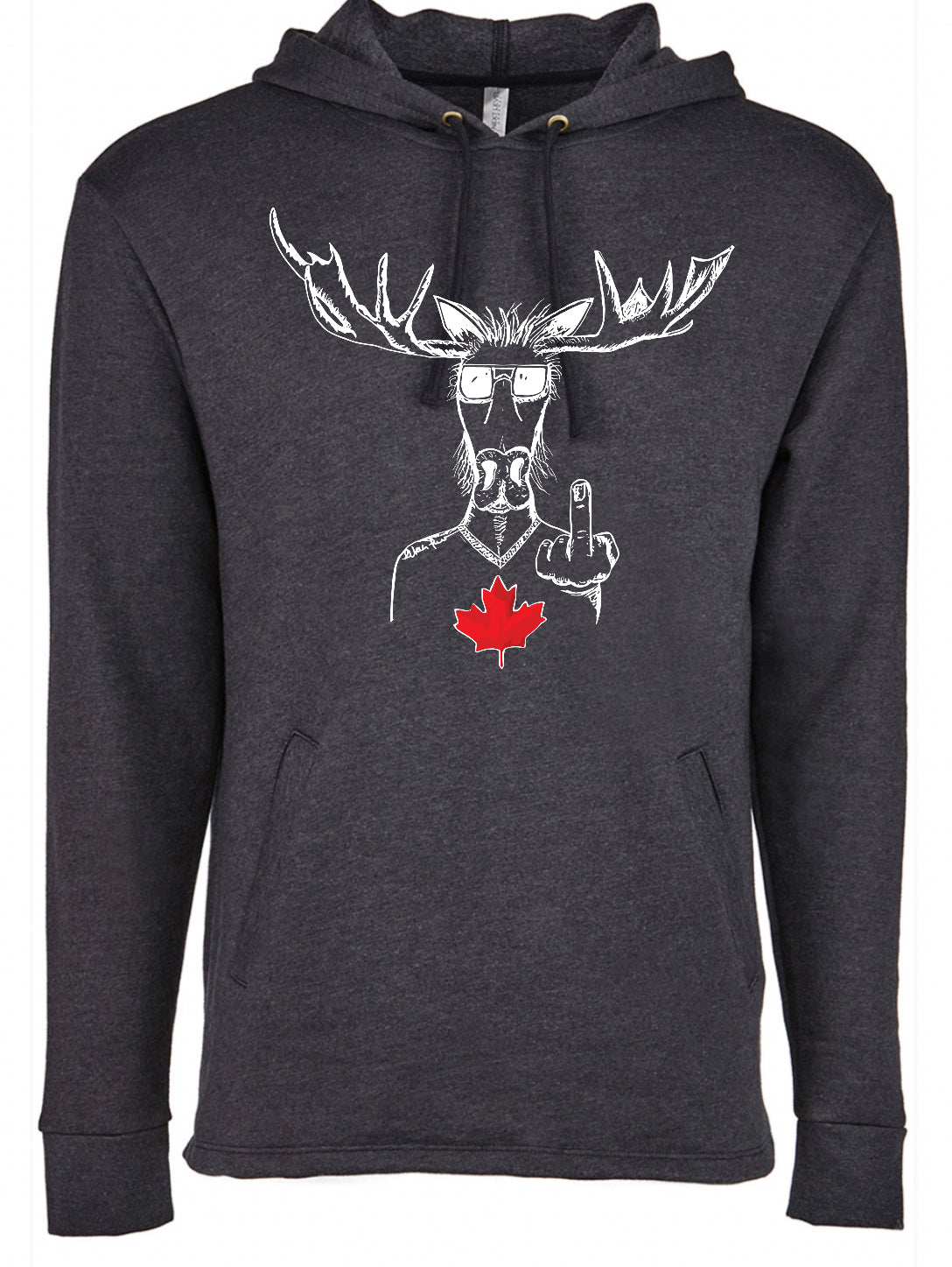 Black Canada Moose - Finger