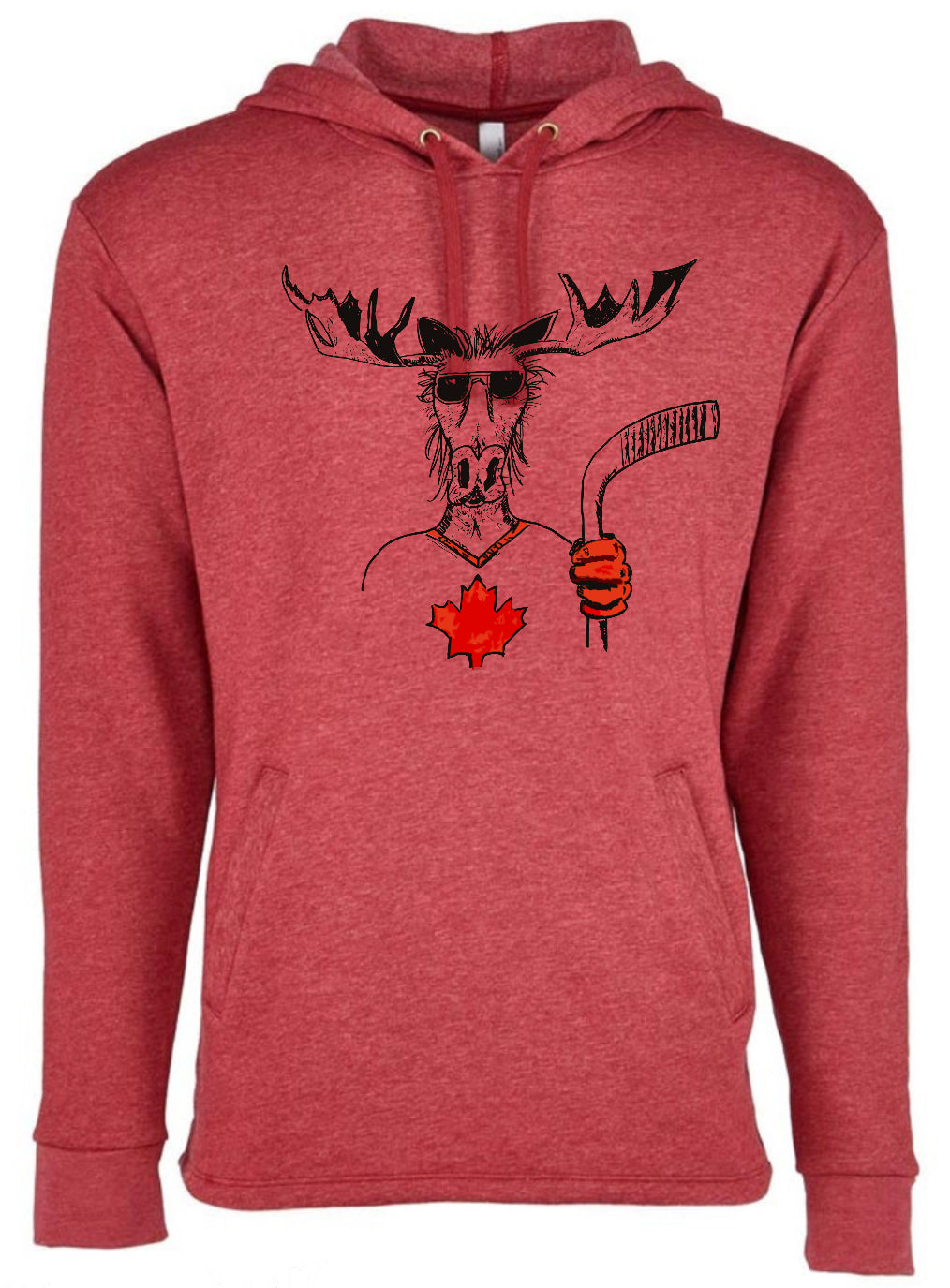 Red Canada Moose - Hockey