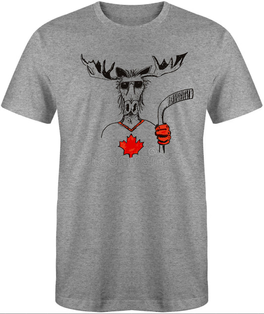 Grey Canada Moose - Hockey