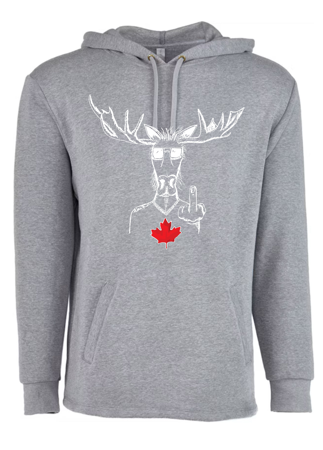 Grey Canada's Moose - Finger