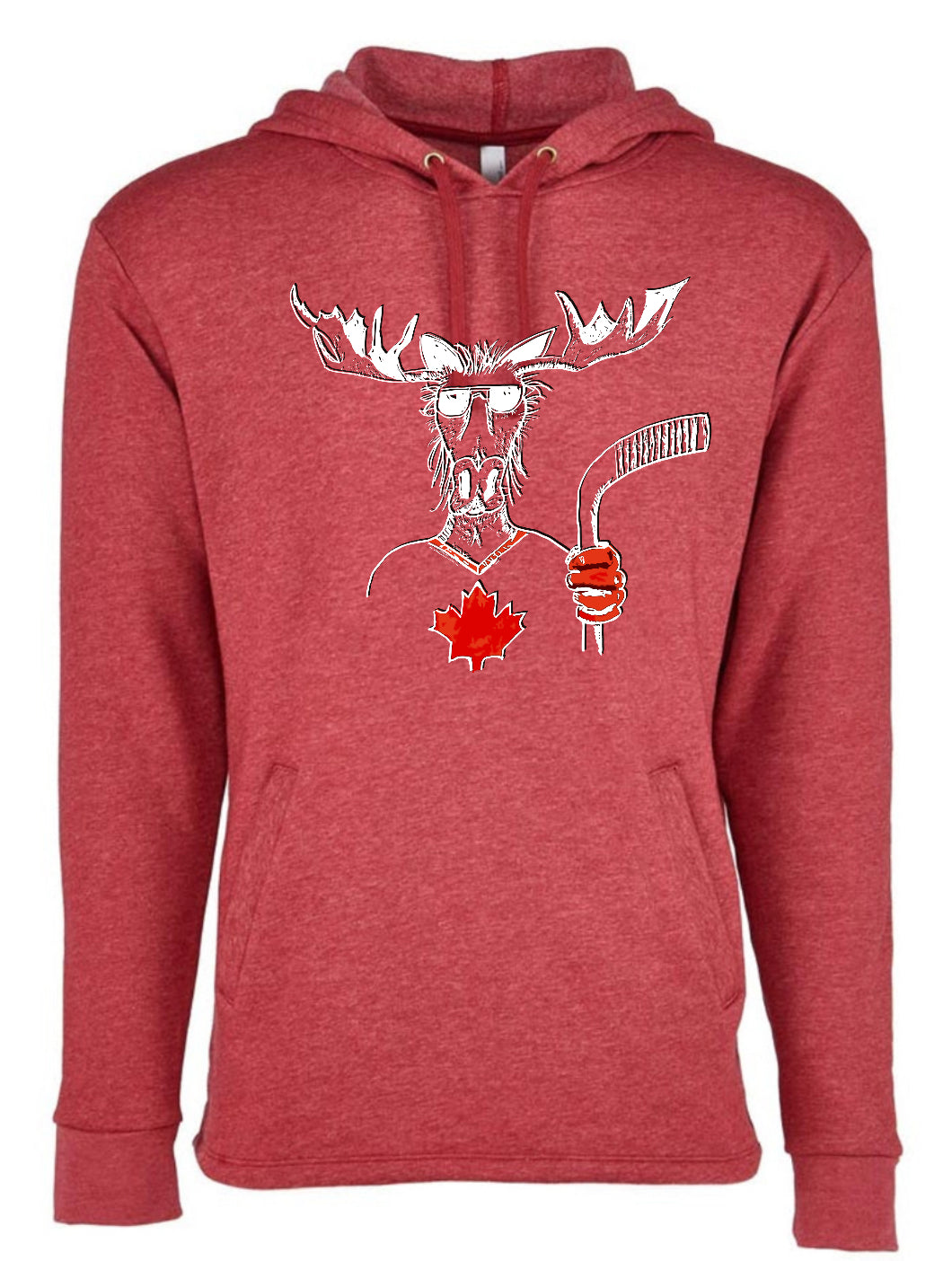 Red Canada Moose - Hockey