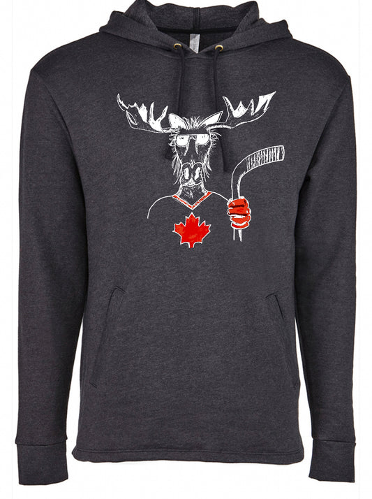 Black Canada Moose - Hockey