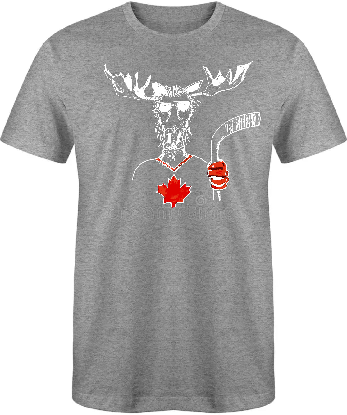 Grey Canada Moose - Hockey